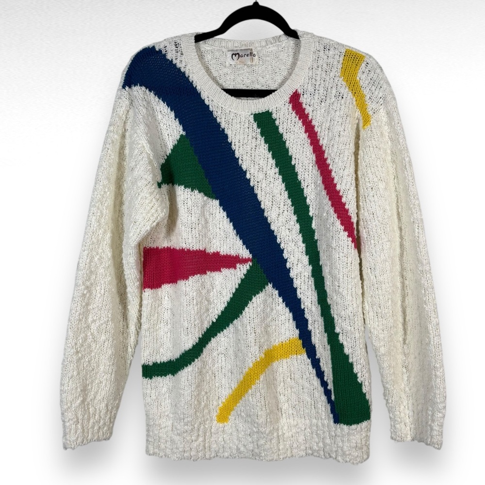 Colorful Abstract Sweater - Picture 6 of 9